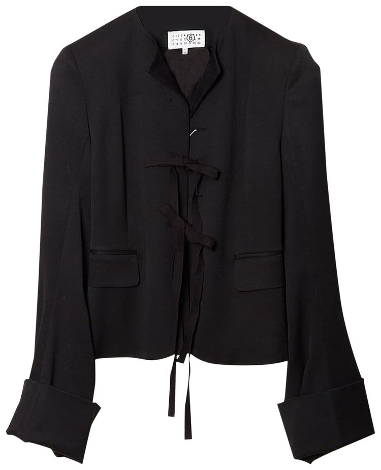 MM6 Maison Margiela Sports Jacket Black