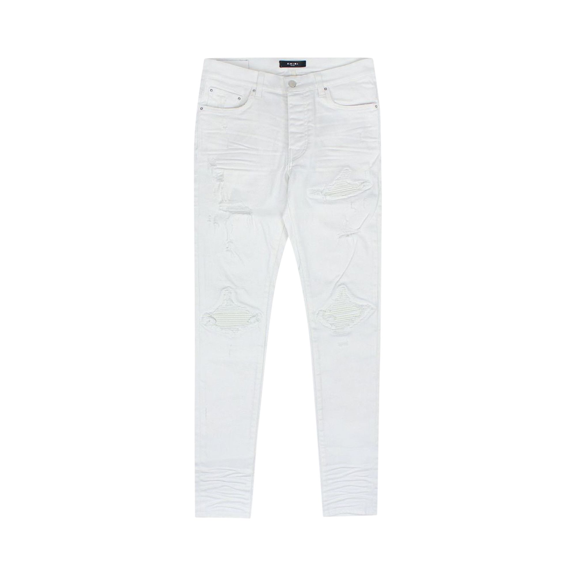 Buy Amiri MX1 Straight Fit Jeans 'White' - PF23MDS006 100 WHIT | GOAT