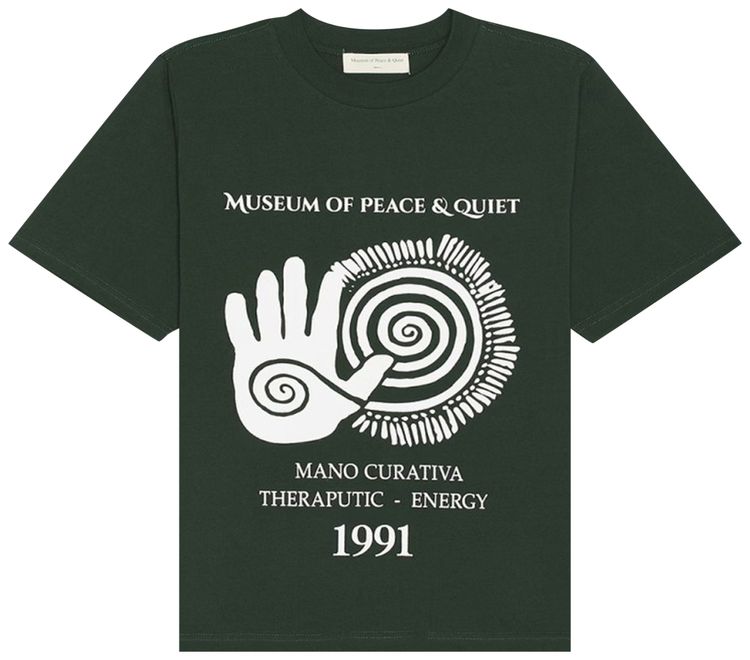 Museum of Peace  Quiet Mano Curativa T Shirt Forest