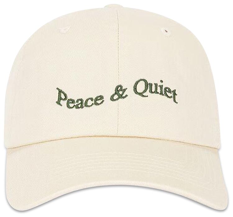 Museum of Peace  Quiet Wordmark Dad Hat Bone