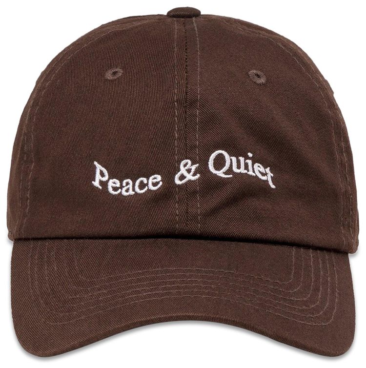 Museum of Peace  Quiet Wordmark Dad Hat Clay