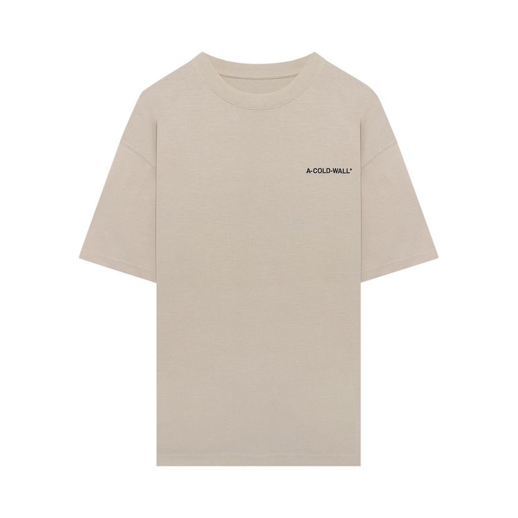 A Cold Wall Essentials Small Logo T Shirt Bone