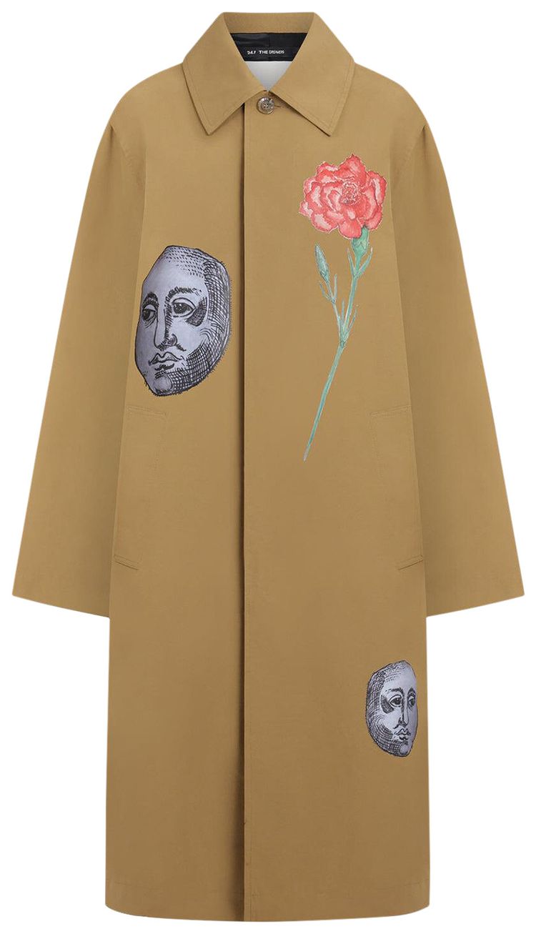 Song for the Mute Full Moon Mac Coat Khaki