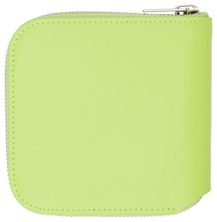 Acne Studios Zippered Wallet Lime Green