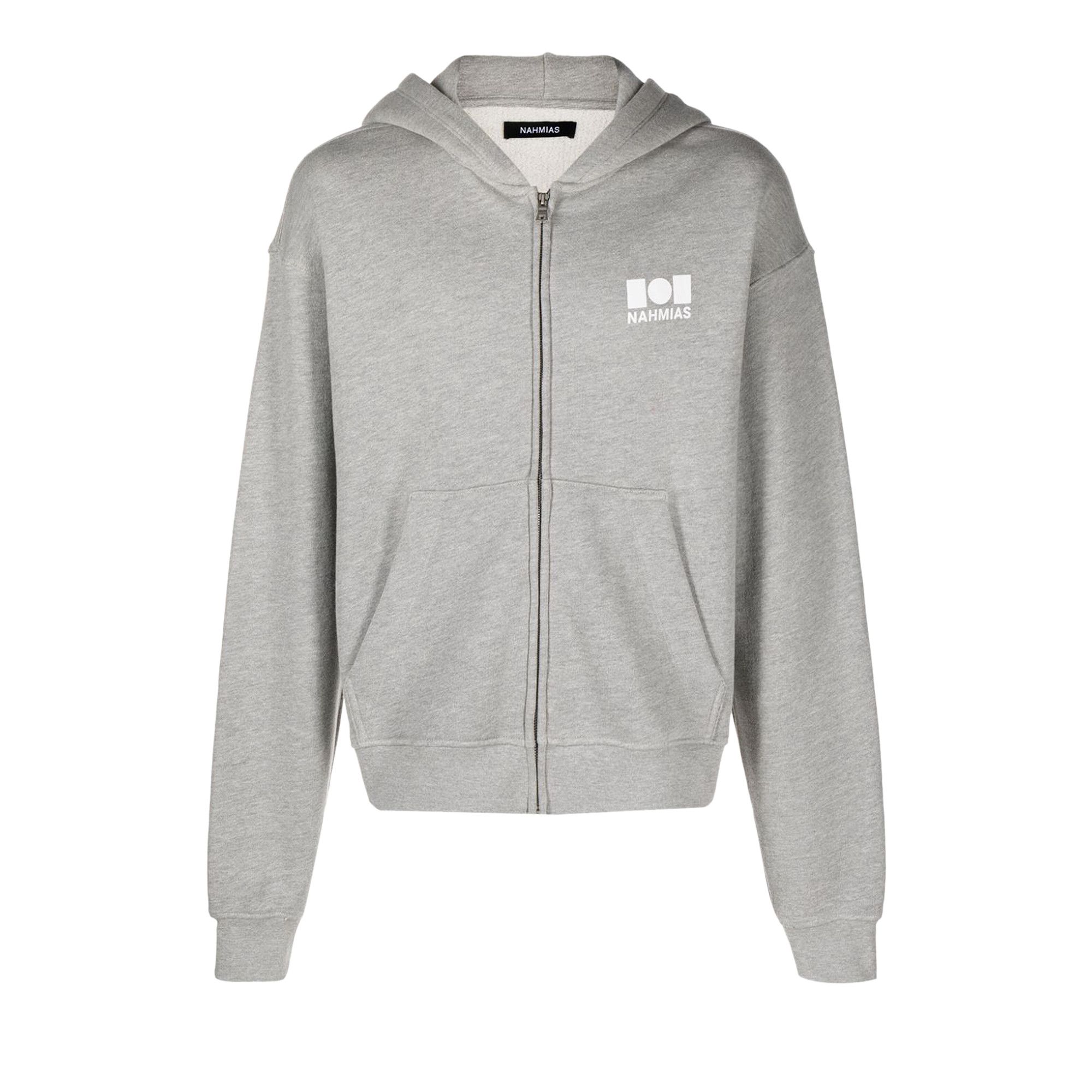 トップス MARTY SUPREME NAHMIAS ZIP HOODIE GREY Buy Nahmias x Marty Supreme Zip-Up Hoodie 'Grey' - 02670