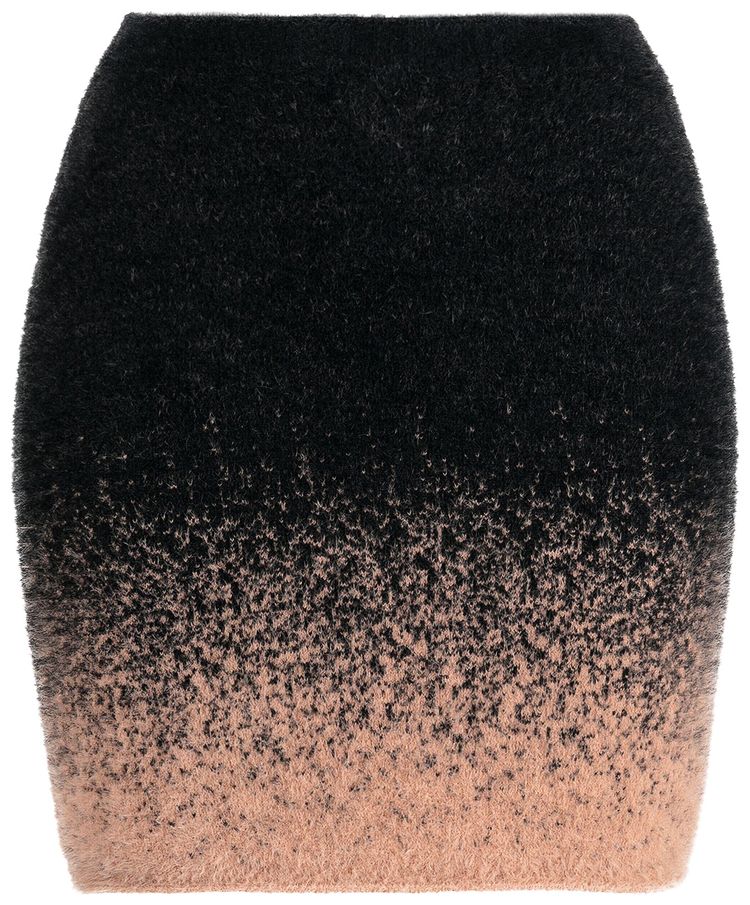 Ottolinger Gradient Mini Skirt BlackWhiteRose