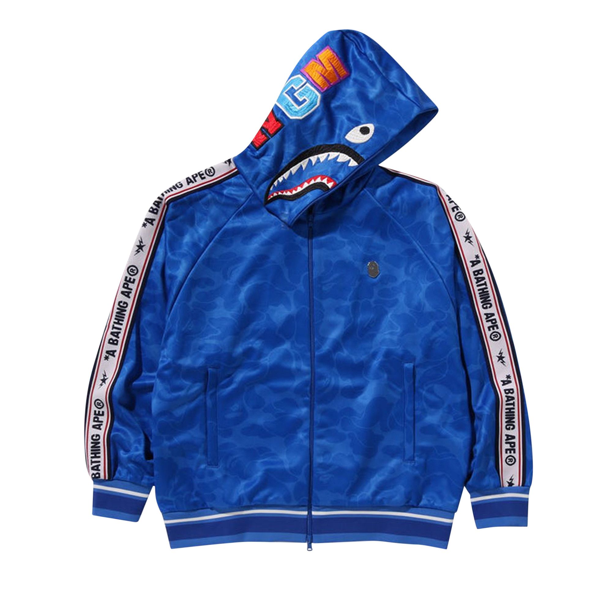 Bape aurora shark hoodie clearance
