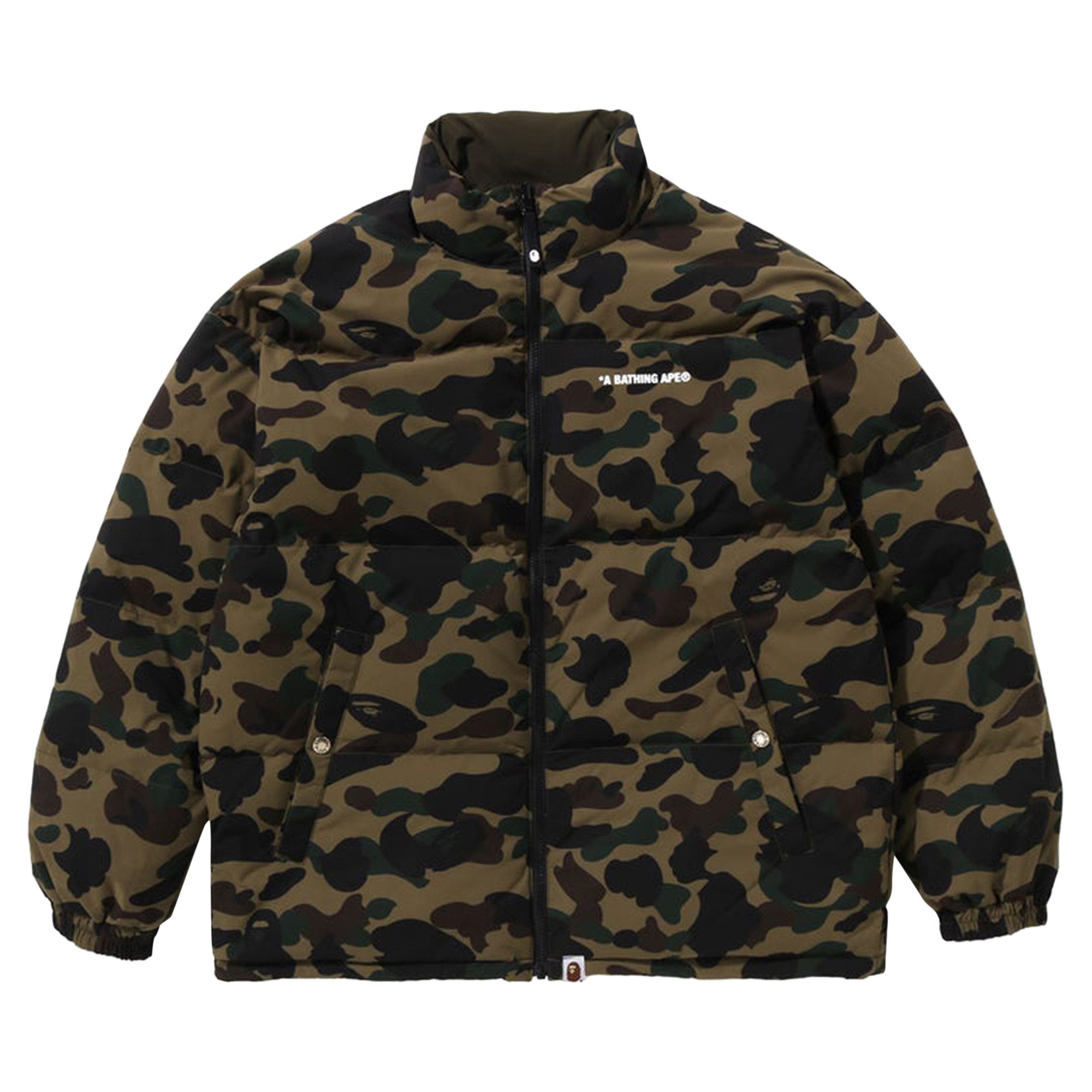 Bathing ape down jacket store