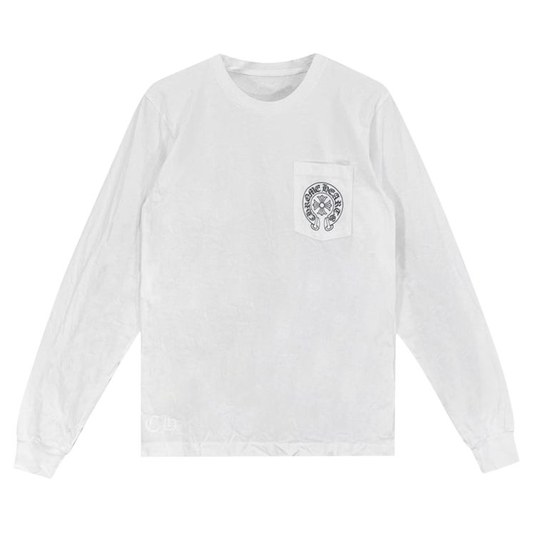 Chrome Hearts Los Angeles Exclusive Long Sleeve T shirt White