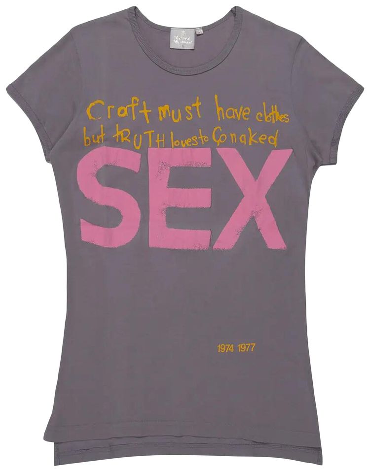 Vivienne Westwood Sex T Shirt Grey