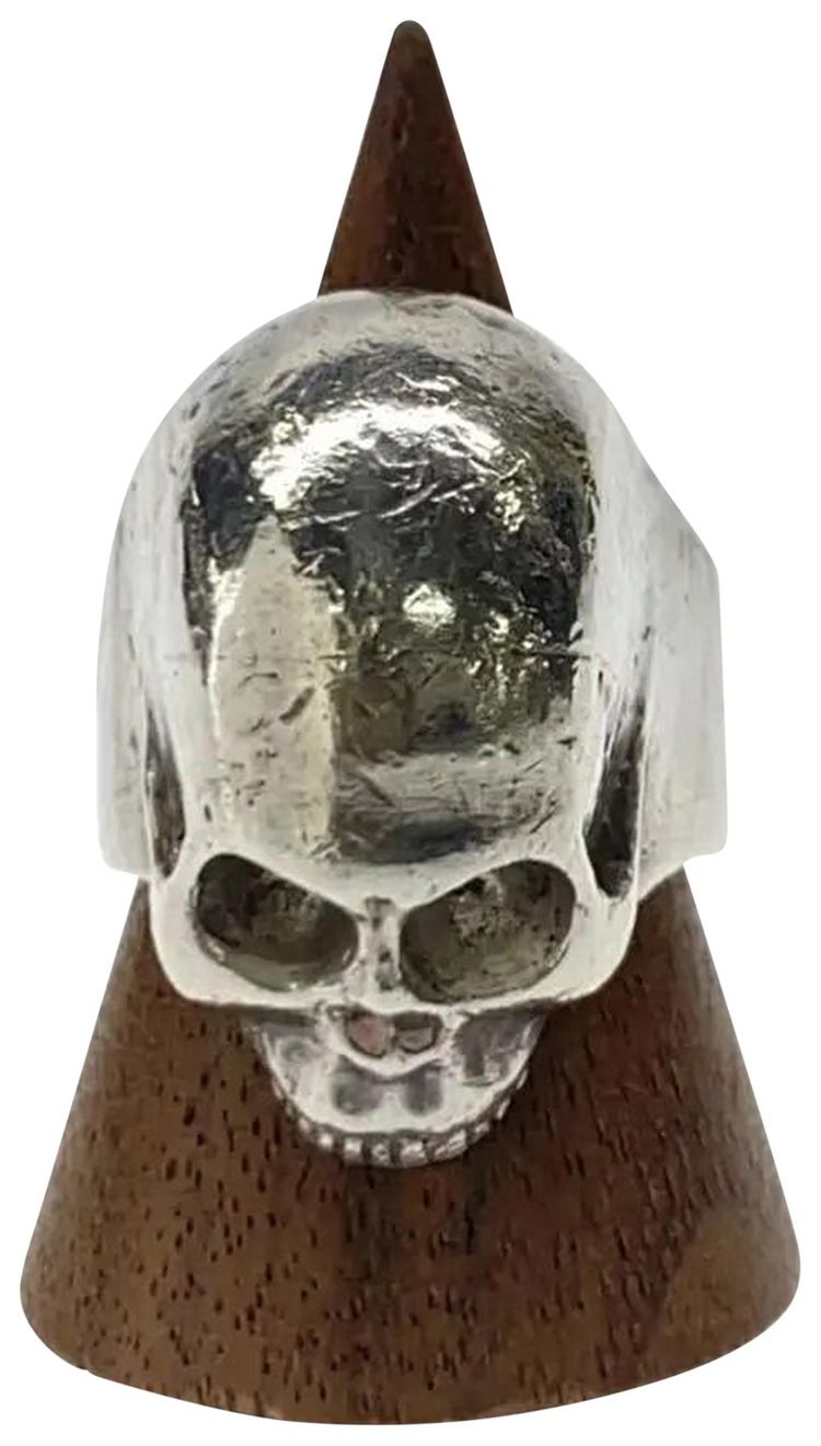 Junya Watanabe Skull Head Ring Silver