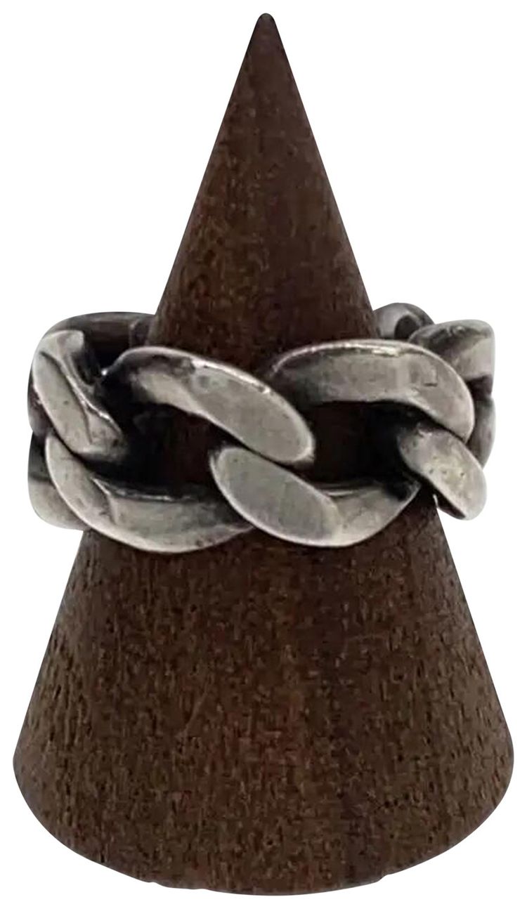 Maison Margiela Chain Ring Silver