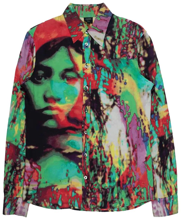 Jean Paul Gaultier Psychadellic Shirt Multicolor