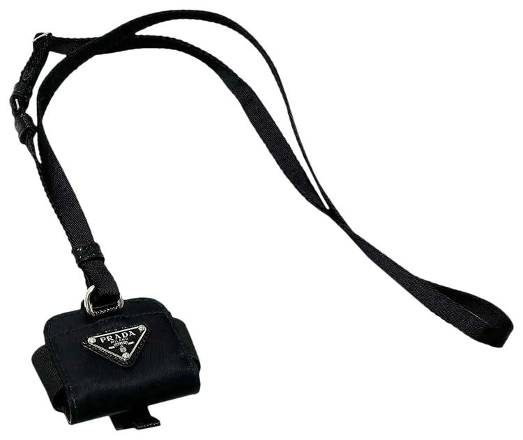 Prada AirPods Pro Lanyard Case Black