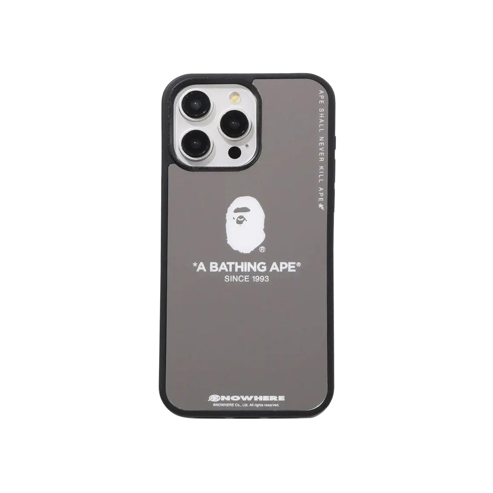 Buy BAPE Mirror iPhone 15 Pro Max Case 'Black' - 1K20 182
