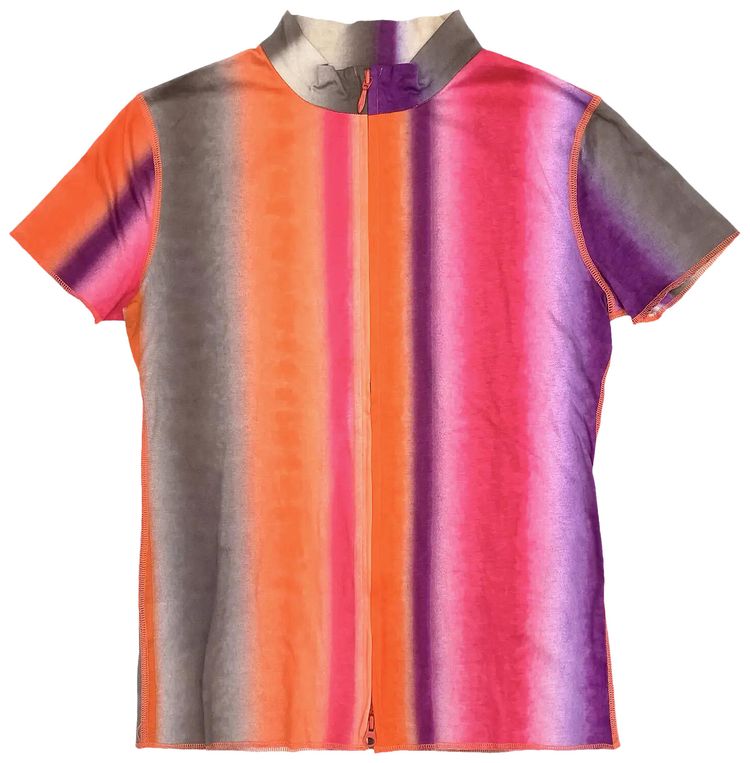Jean Paul Gaultier Gradient Cycle Top Multicolor