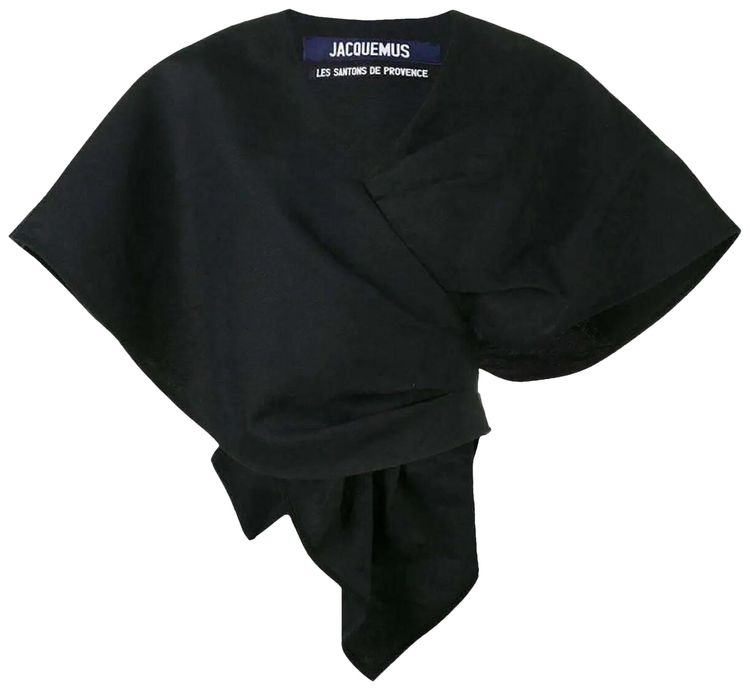 Jacquemus Bolero Blouse Black
