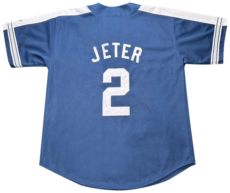Starter New York Yankees Derek Jeter Baseball Jersey Navy