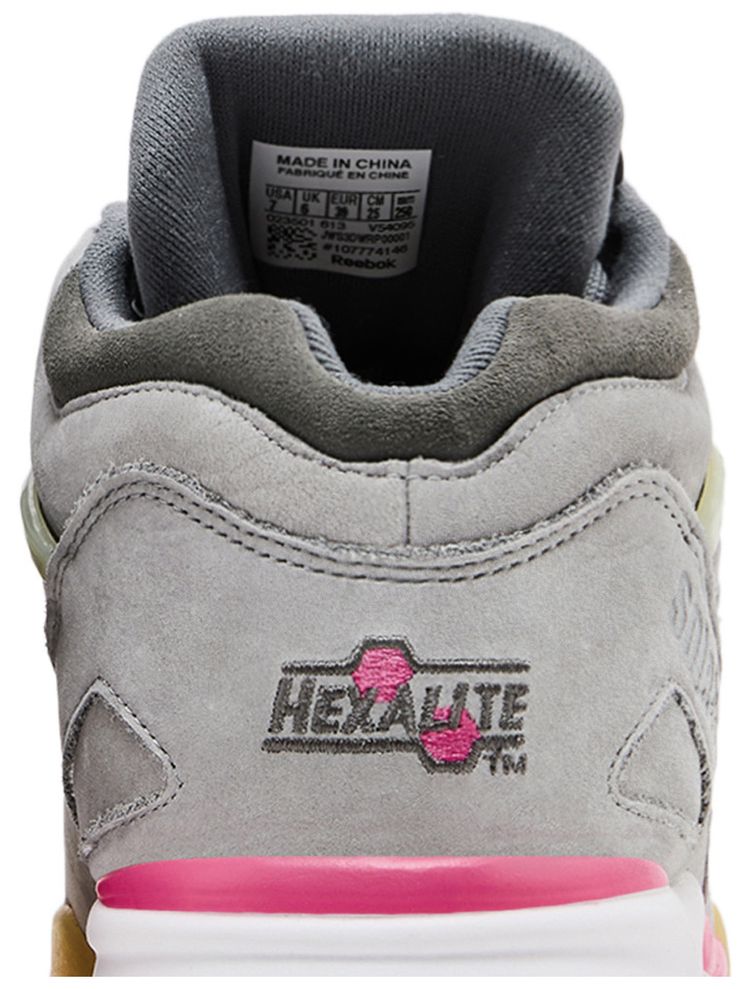 SoleBox x Reebok Pump Omni Lite Grey Pink