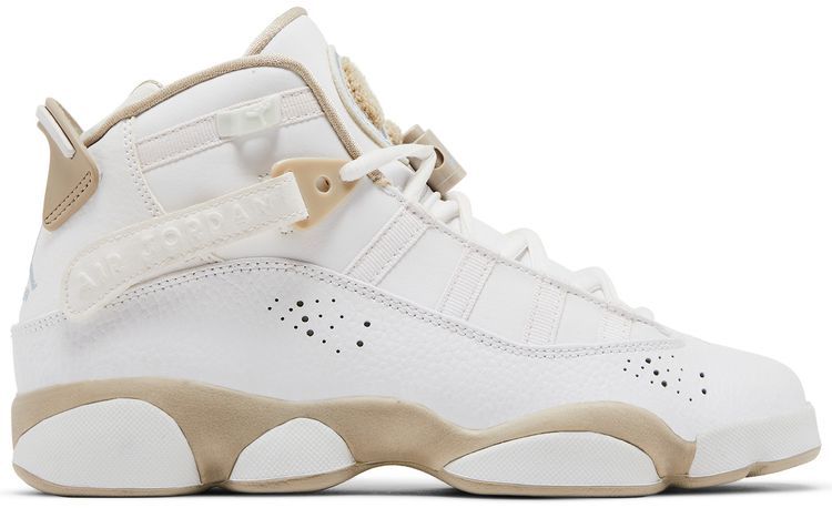Air Jordan 6 Rings GS White Sand