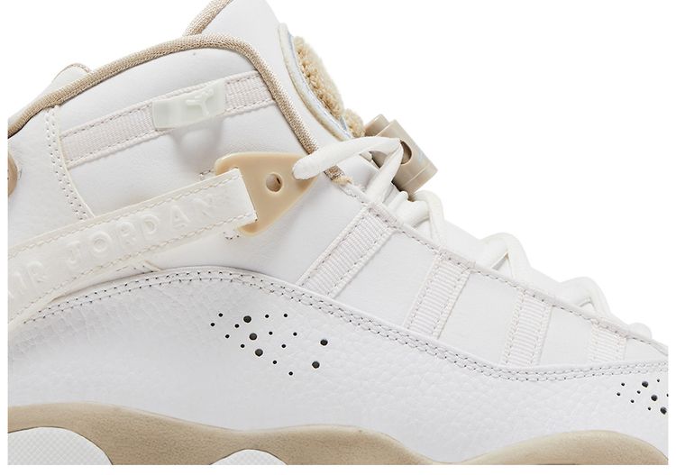Air Jordan 6 Rings GS White Sand