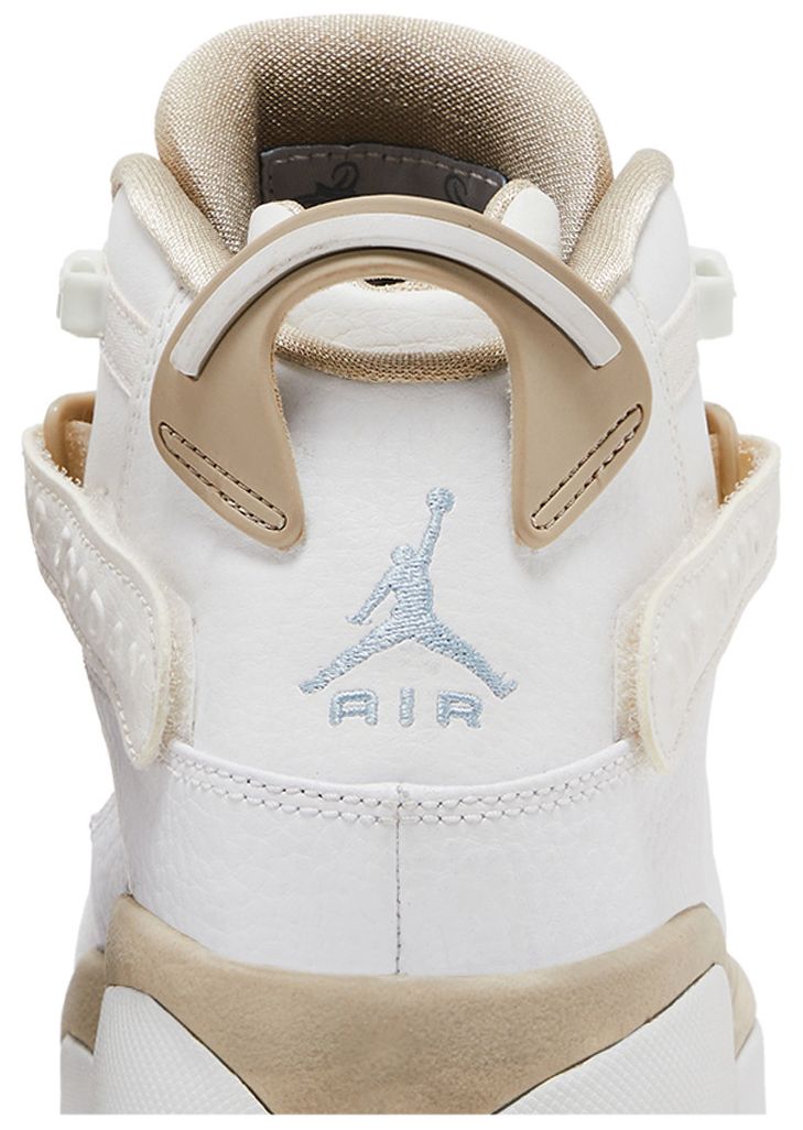 Air Jordan 6 Rings GS White Sand