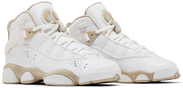 Air Jordan 6 Rings GS White Sand