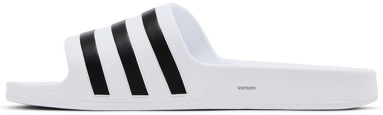 Adilette Aqua Slides Cloud White