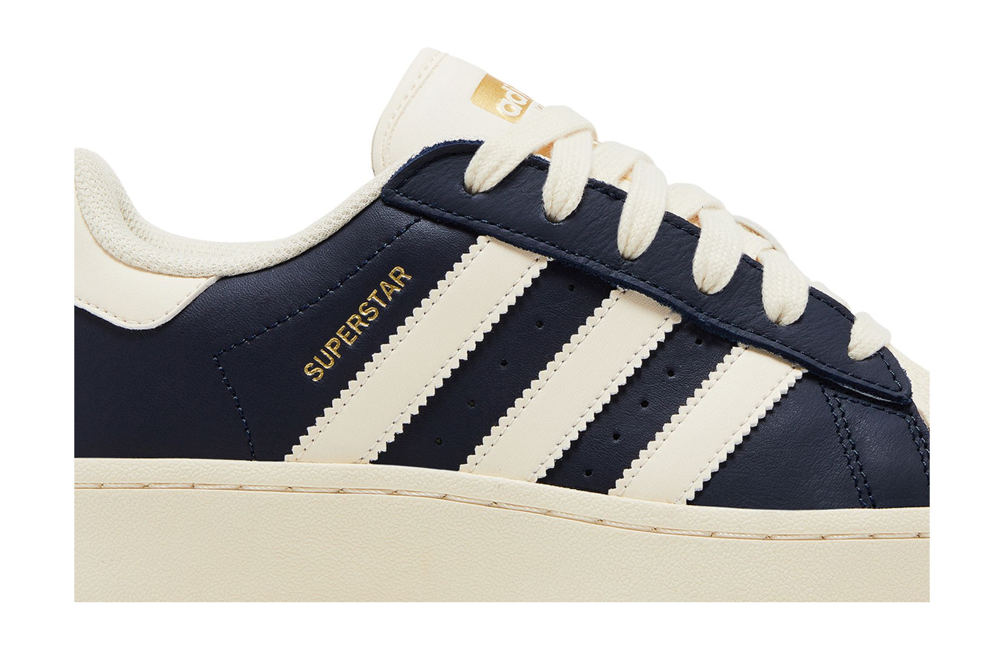 スニーカー adidas Superstar XLG W Arctic Night Cream IF8125 Wmns Superstar XLG 'Arctic Night Cream White' - Adidas