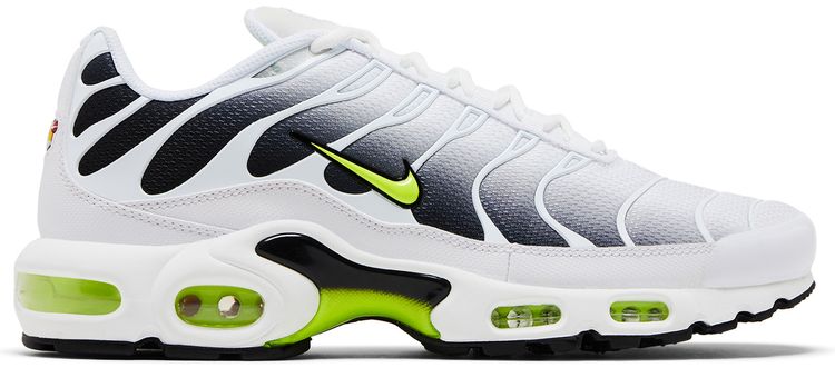 Nike Air Max Plus White Black Volt