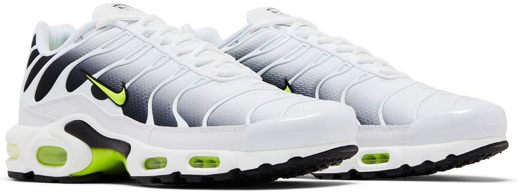 Nike Air Max Plus White Black Volt