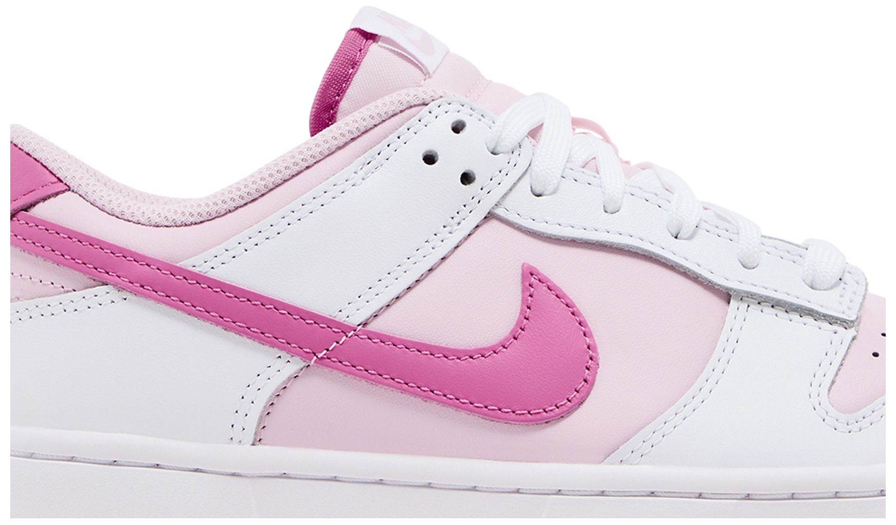 dunk low pink foam