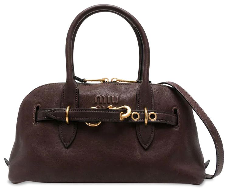 Miu Miu Aventure Top Handle Bag Briarwood