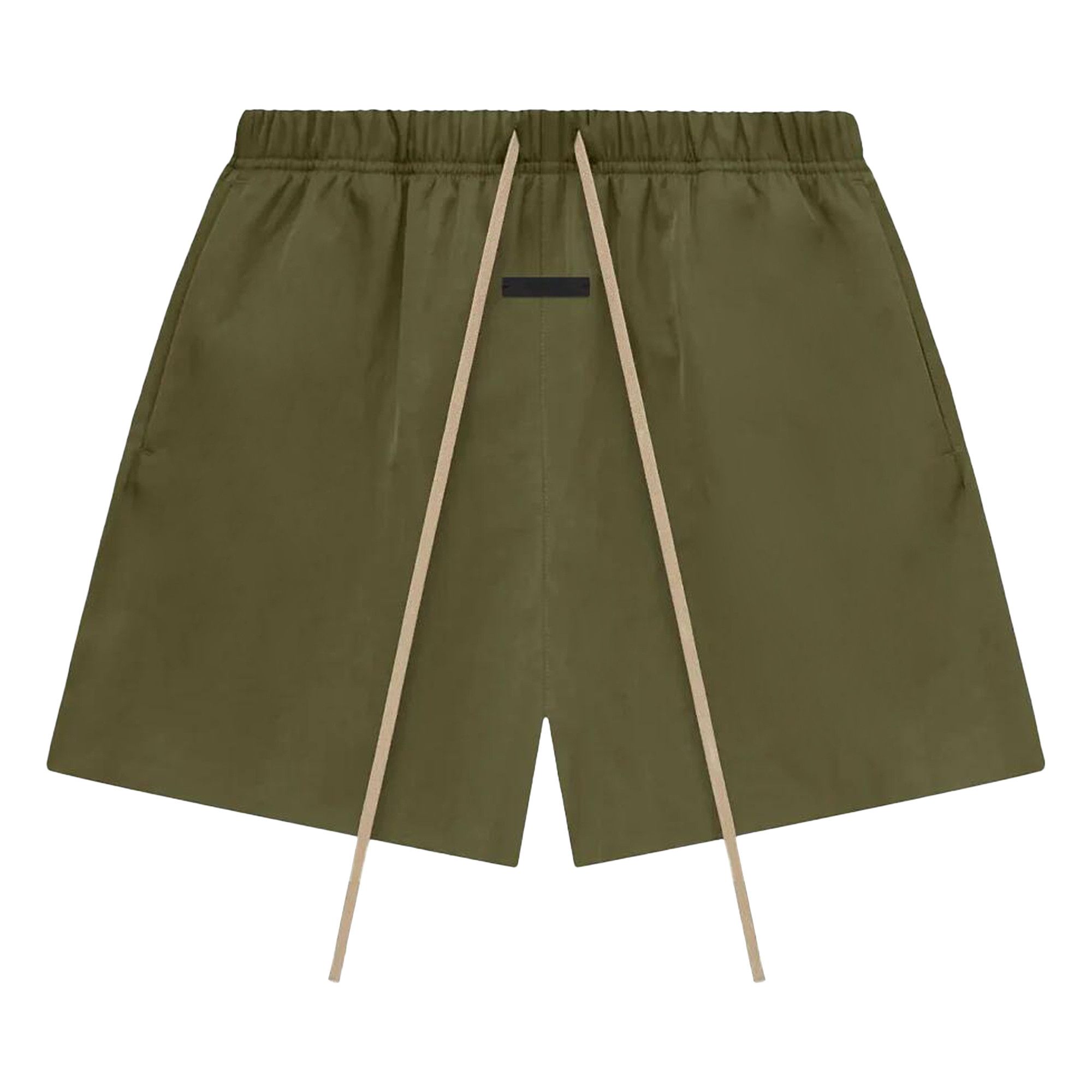 Buy Fear of God Essentials Textured Nylon Soccer Short 'Olive