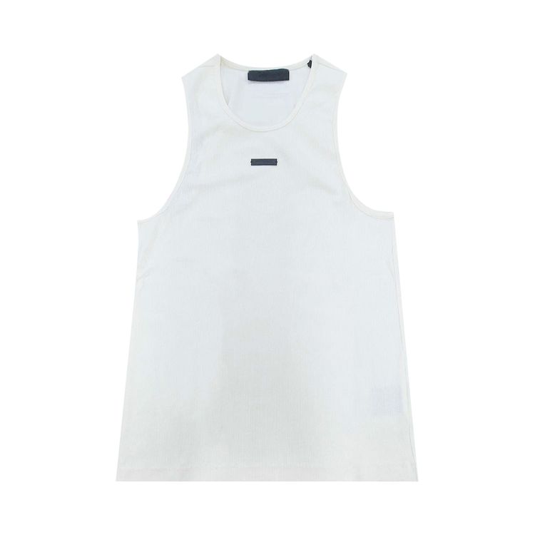 Fear of God Essentials Ribbed Tank White