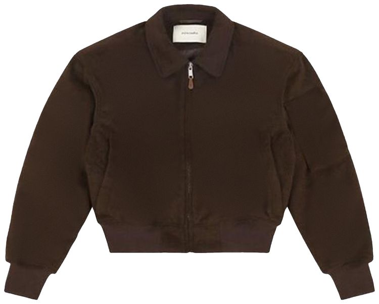 Entire Studios Duke Bomber Jacket Bourbon