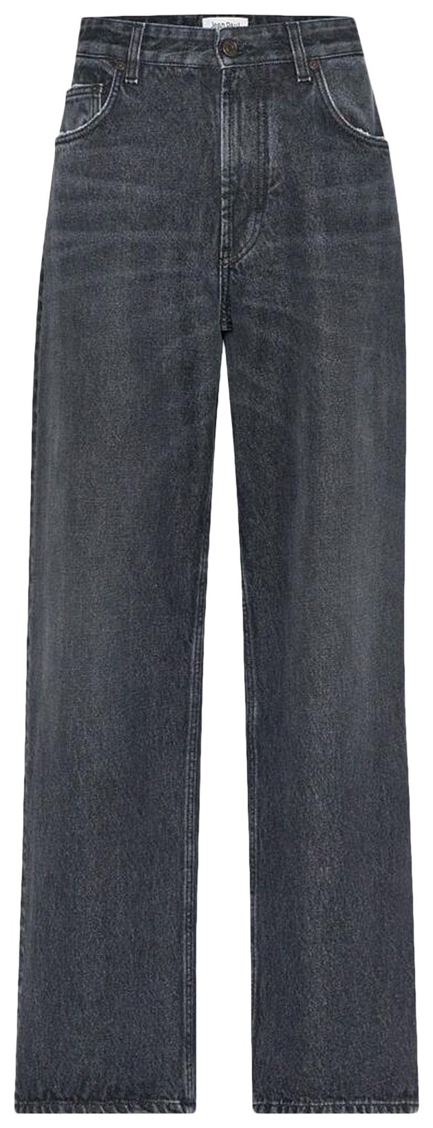Jean Paul Gaultier Body Mariniere Printed Jeans Vintage BlackWhite