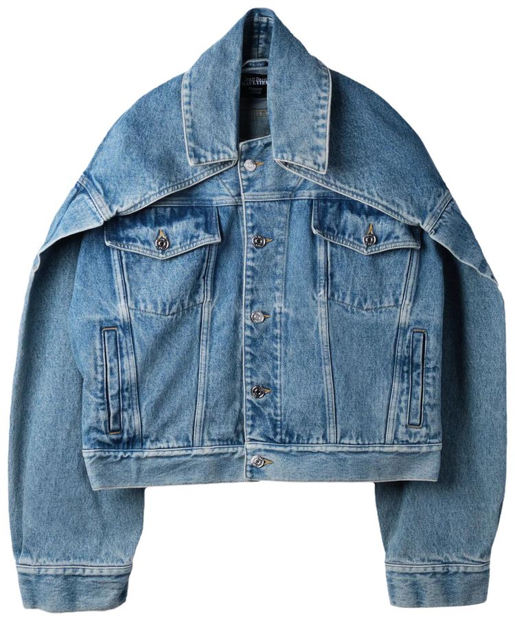Jean Paul Gaultier Denim Jacket Lightblue