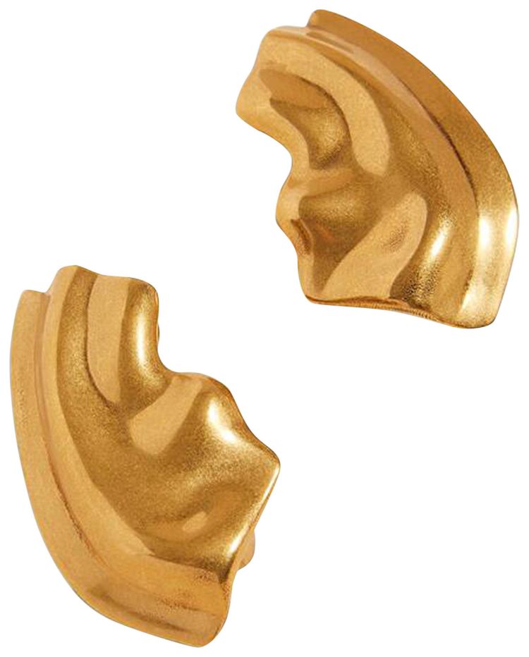 Khaite Amato Earring Antique Gold