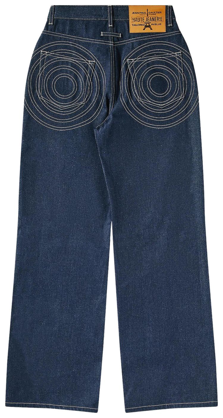 Jean Paul Gaultier Madonna Inspired Denim Pant IndigoTabac