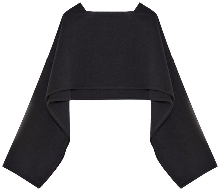 Jil Sander Cape Black