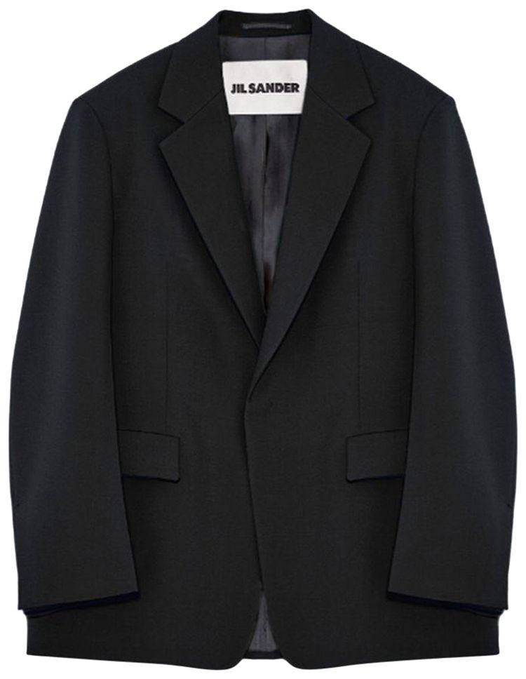 Jil Sander Tailored Jacket Black