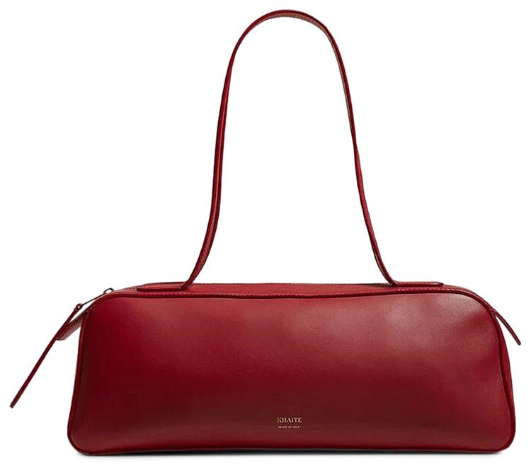 Khaite Simona Shoulder Bag Oxblood