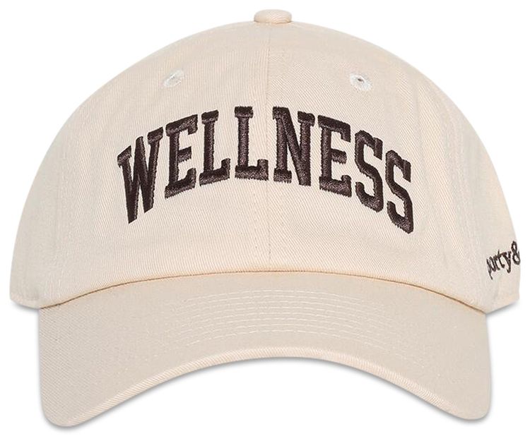 Sporty  Rich Wellness Ivy Hat CreamChocolate