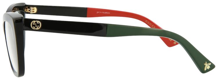 Gucci Cat Eye Frame Eyeglasses Black