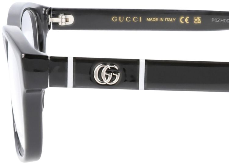 Gucci Square Frame Eyeglasses Black