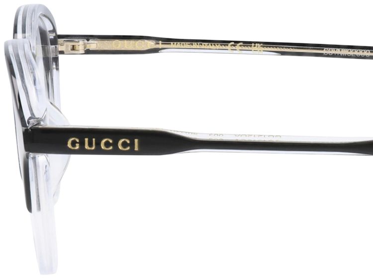 Gucci Round Frame Eyeglasses Black