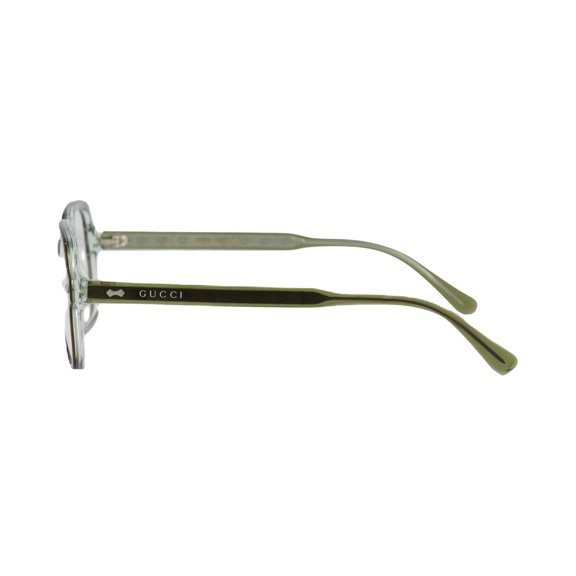 Gucci glasses green store