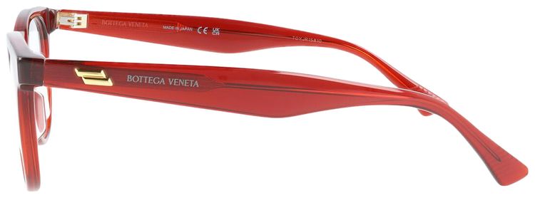 Bottega Veneta Cat Eye Frame Eyeglasses Burgundy