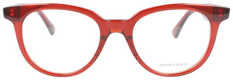 Bottega Veneta Cat Eye Frame Eyeglasses Burgundy